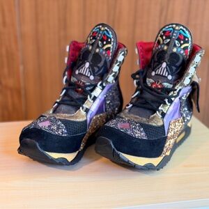 RARE Irregular Choice x Star Wars "Darth Vader" carnival-inspired trainers